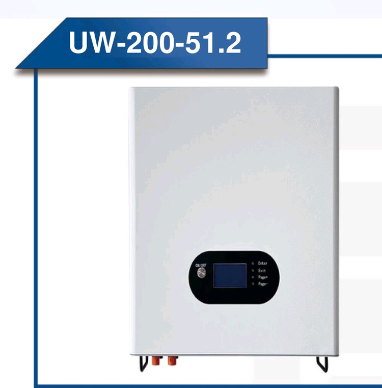 باتری لیتیومی 51.2 ولت 200آمپر 10.2Kwh یونی وات